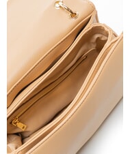 LOVE MOSCHINO LOGO Sac bandouli&egrave;re, avec bandouli&egrave;re beige - Sacs pour Femme - 5