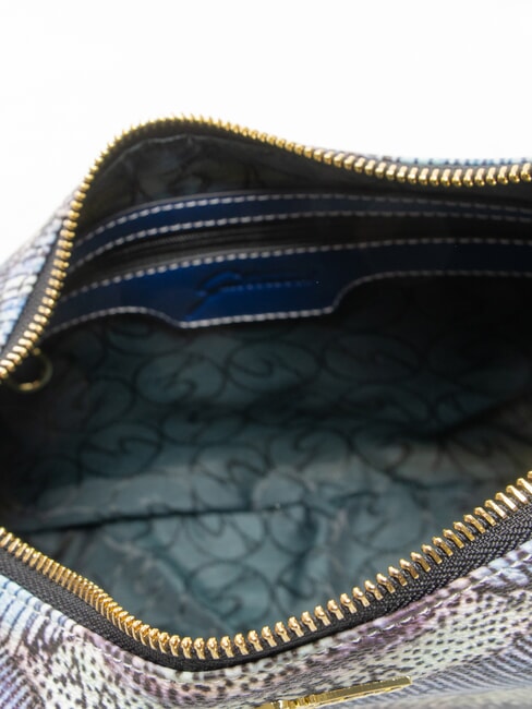 PLANETARIUM sac bandouli&egrave;re aigue-marine/bleu marine - Sacs pour Femme