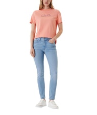CALVIN KLEIN 20S CLASSIC LOGO T-shirt &agrave; manches courtes orange - T-shirt - 5