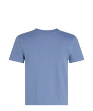 CALVIN KLEIN PLACED INSTITUTIONAL T-shirt &agrave; manches courtes bleu - T-shirt - 5