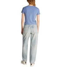 CALVIN KLEIN PLACED INSTITUTIONAL T-shirt &agrave; manches courtes bleu - T-shirt - 2