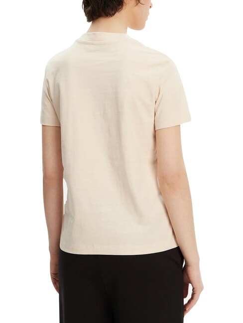 APPLIQUE REGULAR T-shirt &agrave; manches courtes beige - T-shirt