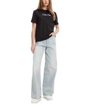CALVIN KLEIN 20S CLASSIC LOGO T-shirt &agrave; manches courtes noir - T-shirt - 3