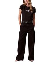 CALVIN KLEIN SS ARCHIVIE LOGO T-shirt &agrave; manches courtes noir - T-shirt - 4