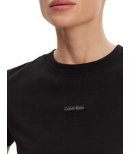 CALVIN KLEIN PLACED INSTITUTIONAL T-shirt &agrave; manches courtes noir - T-shirt - 3