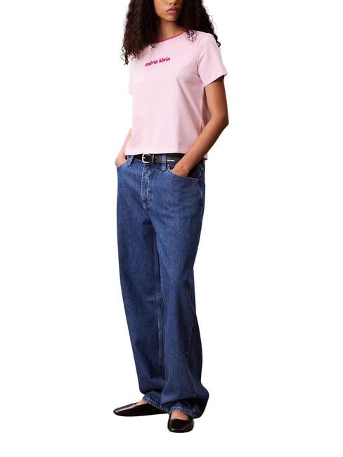 SS RETRO LOGO GRAPHI T-shirt &agrave; manches courtes rose - T-shirt