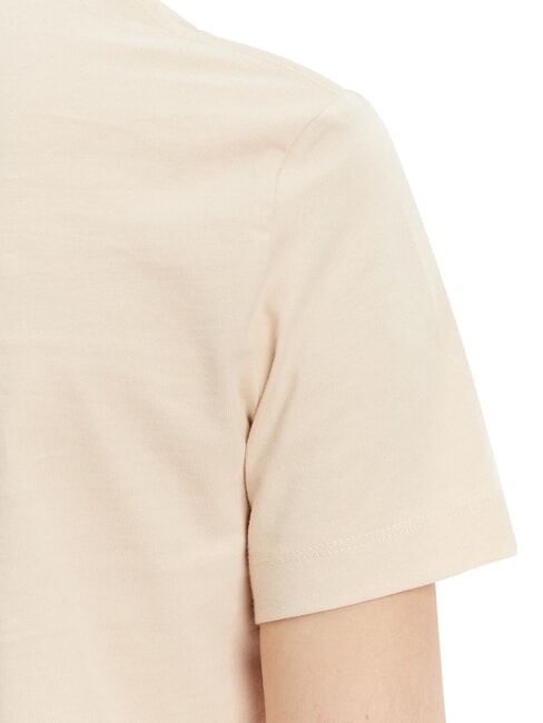 APPLIQUE REGULAR T-shirt &agrave; manches courtes beige - T-shirt