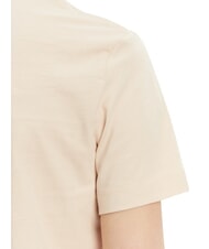 CALVIN KLEIN APPLIQUE REGULAR T-shirt &agrave; manches courtes beige - T-shirt - 3