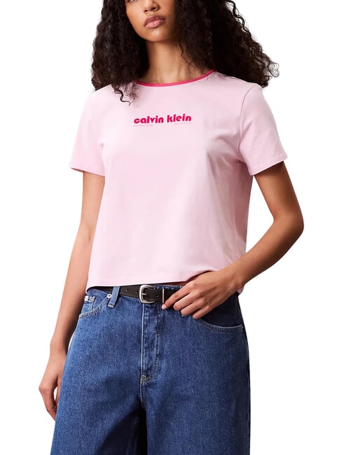 SS RETRO LOGO GRAPHI T-shirt &agrave; manches courtes rose - T-shirt
