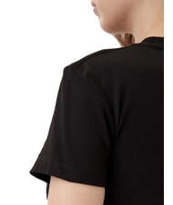CALVIN KLEIN SCRIPT INSTITUTIONAL T-shirt &agrave; manches courtes noir - T-shirt - 4