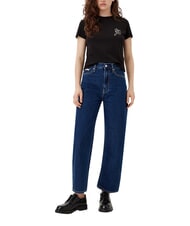 CALVIN KLEIN SCRIPT INSTITUTIONAL T-shirt &agrave; manches courtes noir - T-shirt - 5