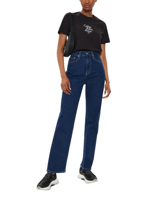 FONT GRAPHIC REGULAR T-shirt &agrave; manches courtes noir - T-shirt