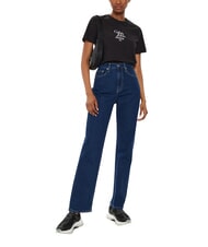 CALVIN KLEIN FONT GRAPHIC REGULAR T-shirt &agrave; manches courtes noir - T-shirt - 3