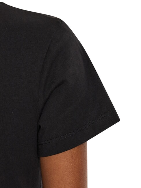 FADED MONOLOGO SLIM T-shirt &agrave; manches courtes noir - T-shirt