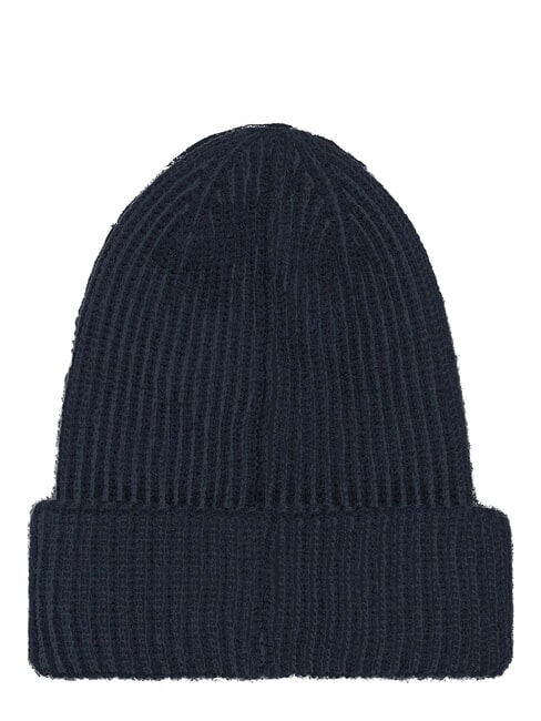 HERITAGE Chapeau en laine m&eacute;lang&eacute;e bleu - Bonnets