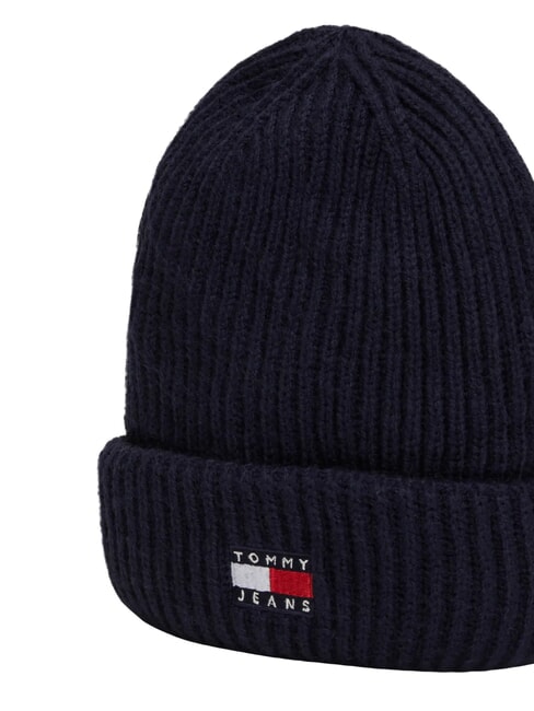 HERITAGE Chapeau en laine m&eacute;lang&eacute;e bleu - Bonnets