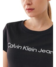 CALVIN KLEIN CORE INSTIT LOGO T-shirt &agrave; manches courtes noir - T-shirt - 3