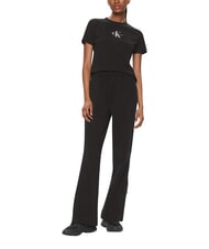 CALVIN KLEIN MONOLOGO BABY T-shirt &agrave; manches courtes noir - T-shirt - 3