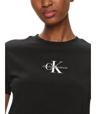 CALVIN KLEIN MONOLOGO BABY T-shirt &agrave; manches courtes noir - T-shirt - 4