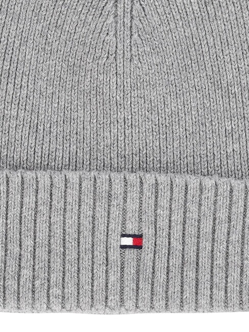 TH FLAG Bonnet en coton avec revers gris - Bonnets