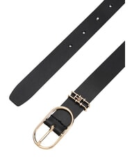 TOMMY HILFIGER FEMININE ceinture en cuir noir - Ceintures - 3