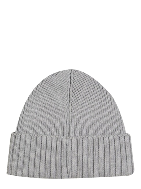 MONOTYPE BEANIE Bonnet en coton et laine gris - Bonnets