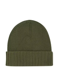 TOMMY HILFIGER TH FLAG Bonnet en coton avec revers vert - Bonnets - 2