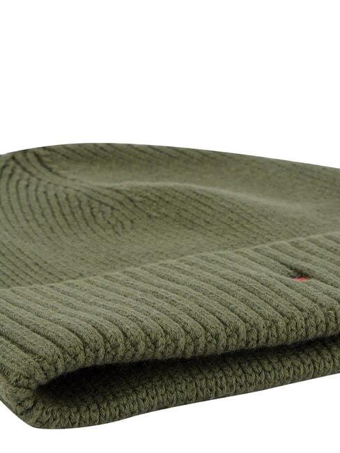 TH FLAG Bonnet en coton avec revers vert - Bonnets