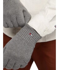 TOMMY HILFIGER ESSENTIAL FLAG Gants gris - Gants - 2