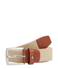 TOMMY HILFIGER DENTON ELASTIC Ceinture en tissu tiss&eacute; pour homme beige - Ceintures - 3