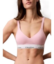 CALVIN KLEIN CK Soutien-gorge l&eacute;g&egrave;rement rembourr&eacute; rose - Slip homme - 4