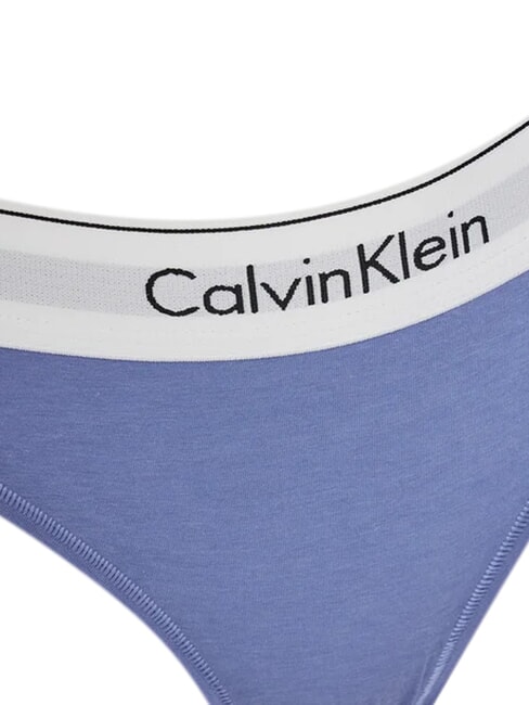MODERN COTTON  Glisser bleu - Slip femme