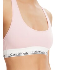 CALVIN KLEIN MODERN COTTON  Bralette rose - Sous-v&ecirc;tements pour femmes - 4