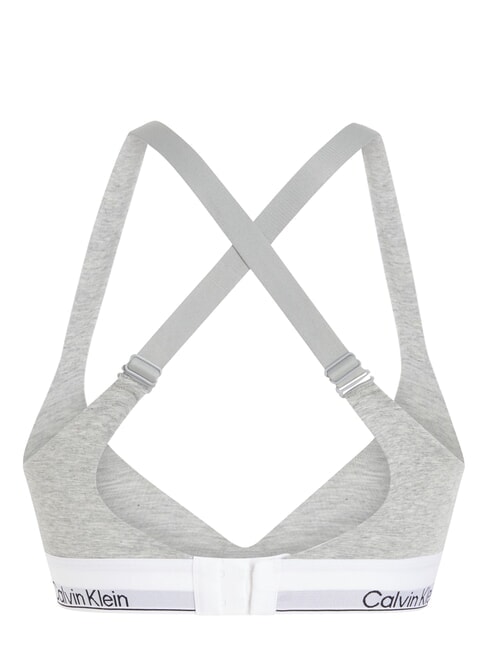 CK Soutien-gorge l&eacute;g&egrave;rement rembourr&eacute; gris - Sous-v&ecirc;tements pour femmes