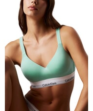 CALVIN KLEIN CK Soutien-gorge l&eacute;g&egrave;rement rembourr&eacute; bleu - Sous-v&ecirc;tements pour femmes - 4