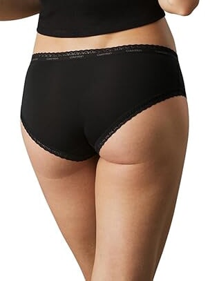 CLASSIC Glisser noir - Slip femme