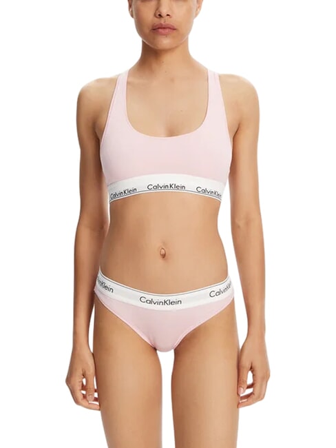 MODERN COTTON  Bralette rose - Sous-v&ecirc;tements pour femmes