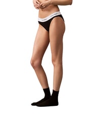 CALVIN KLEIN MODERN COTTON  Glisser noir - Slip femme - 3