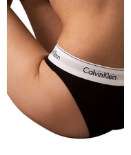 CALVIN KLEIN MODERN COTTON  Glisser noir - Slip femme - 4
