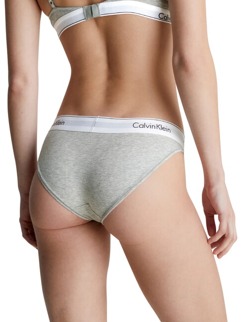 MODERN COTTON  Glisser gris - Slip femme