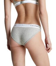 CALVIN KLEIN MODERN COTTON  Glisser gris - Slip femme - 2