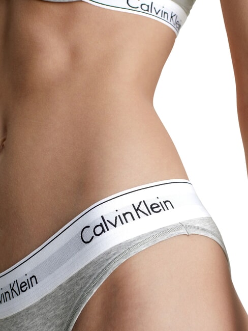 MODERN COTTON  Glisser gris - Slip femme