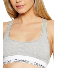 CALVIN KLEIN MODERN COTTON  Bralette gris - Sous-v&ecirc;tements pour femmes - 3