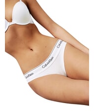 CALVIN KLEIN MODERN COTTON  Glisser blanc - Slip femme - 5