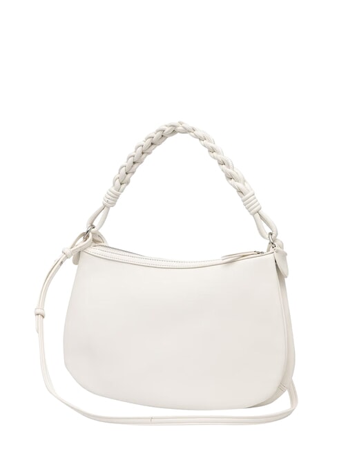 MAYA Sac &agrave; main avec bandouli&egrave;re blanc cass&eacute; - Sacs pour Femme