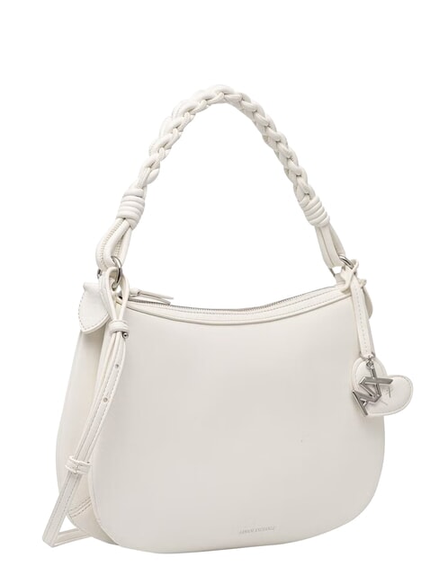 MAYA Sac &agrave; main avec bandouli&egrave;re blanc cass&eacute; - Sacs pour Femme