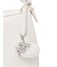 ARMANI EXCHANGE MAYA Sac &agrave; main avec bandouli&egrave;re blanc cass&eacute; - Sacs pour Femme - 4