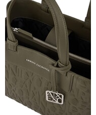 ARMANI EXCHANGE LIZ  Sac &agrave; main avec bandouli&egrave;re savane - Sacs pour Femme - 4