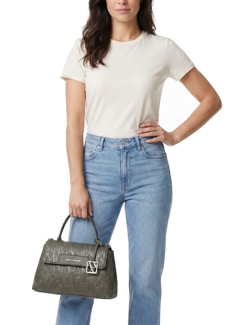 A|X ALL OVER Sac &agrave; main avec bandouli&egrave;re savane - Sacs pour Femme