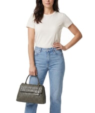 ARMANI EXCHANGE A|X ALL OVER Sac &agrave; main avec bandouli&egrave;re savane - Sacs pour Femme - 2